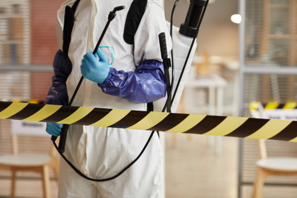 Professional Blood Cleanup technician working in Georgetown, IN